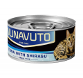 NUNAVUTO-吞拿+白飯魚貓罐頭60g|犬公館|免費送貨