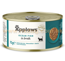 Applaws 肉絲貓罐頭 70g 海魚