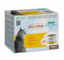 Almo Nature 健怡貓罐頭-雞柳50gx4罐裝|犬公館|免費送貨