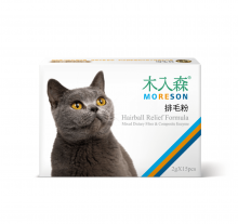 Moreson 木入森-貓用貓草風味排毛粉15包|犬公館|免費送貨