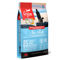 Orijen 無穀物成犬六魚狗糧6kg|犬公館|免費送貨