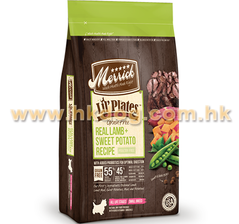 merrick grain free real lamb   sweet potato recipe 12lb