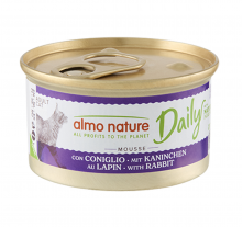 Almo Nature Daily 主食貓罐頭-兔肉慕絲85g|犬公館|免費送貨