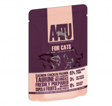 AATU 貓濕糧-雞,三文魚85g|犬公館|免費送貨