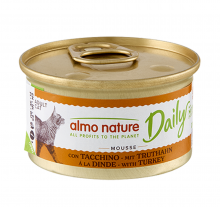 Almo Nature Daily 主食貓罐頭-火雞慕絲85g|犬公館|免費送貨