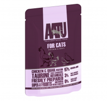 AATU 貓濕糧-雞,鵪鶉85g|犬公館|免費送貨