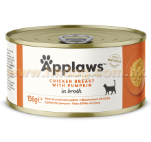 Applaws 貓罐頭 156G 雞肉,南瓜