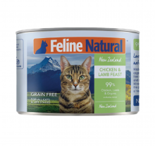 K9 Feline Natural 貓罐頭-雞肉+羊170g|犬公館|免費送貨