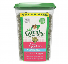 Greenies 潔齒貓小食三文魚味4.6oz|犬公館|免費送貨