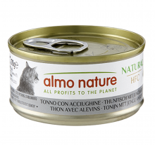 Almo Nature 吞拿+白飯魚-成貓罐頭70g|犬公館|免費送貨