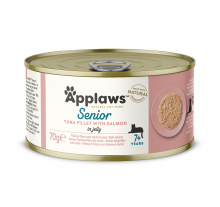 Applaws 肉絲貓罐頭-老貓吞拿+三文魚70g|犬公館|免費送貨