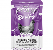 PRAMY 貓營養湯包-吞拿魚忌廉濃湯+鮮嫩雞肉+離胺酸40G