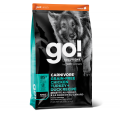 GO! SOLUTIONS 活力營養系列-無穀物雞肉+火雞+鴨肉-成犬狗糧3.5LB|犬公館|免費送貨
