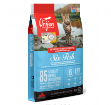 Orijen 渴望-無穀物成貓-六魚貓糧5.4kg|犬公館|免費送貨