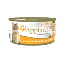 Applaws 肉絲貓罐頭-雞胸+芝士70g|犬公館|免費送貨