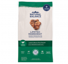 Natural Balance 羊肉糙米全犬配方4磅|犬公館|免費送貨