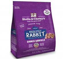 Stella & Chewy's -急凍生肉貓糧-兔肉肉粒配方1LB(需冷藏)