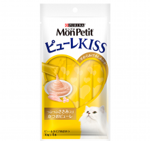 Mon Petit Puree Kiss-吞拿醬伴粒粒雞粒貓肉泥40g