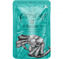 PRAMY 成貓濕包-白肉吞拿魚＋蟹肉－室內配方70G