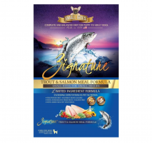 Zignature 超越-無穀物鱒魚三文魚細粒配方狗糧12.5LB|犬公館|免費送貨