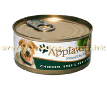 Applaws 狗罐頭 雞肉牛肝蔬菜 156g