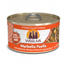 Weruva 經典系列-野生鯖魚及海蝦(含魷魚及青口)貓罐頭85G|犬公館|免費送貨