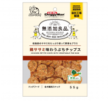 Doggyman 無添加迷你圓型野菜雞片55G|犬公館|免費送貨