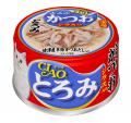 CIAO濃湯系列貓罐頭-雞+鰹魚+白飯魚85g<A45>