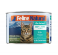 K9 Feline Natural 貓罐頭-牛肉+尖尾藍鱈魚170g|犬公館|免費送貨
