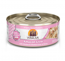 Weruva 經典系列-無骨及去皮雞胸肉雞肝貓罐頭156G|犬公館|免費送貨