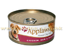 Applaws 狗罐頭 雞肉火腿蔬菜 156g