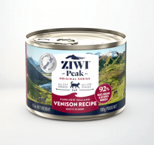 ZiwiPeak巔峰-貓罐頭-鹿肉185g|犬公館|免費送貨