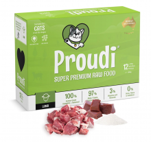 PROUDI 急凍鮮肉成貓糧-羊肉1.08kg|犬公館|免費送貨